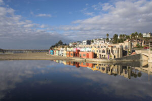 Capitol Beach located in the Capitola Village